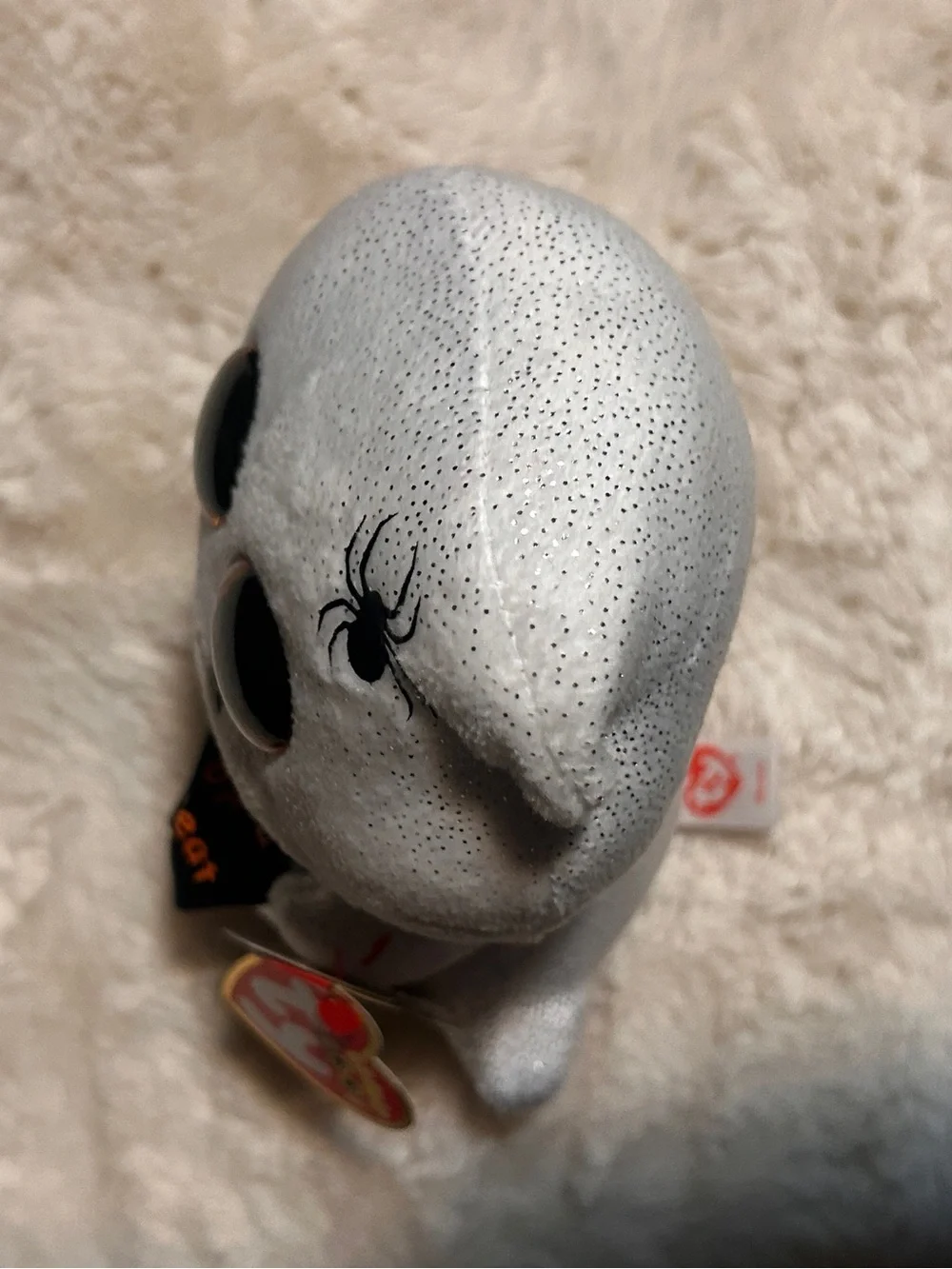 Ty Halloween Plush Bat and Ghost Pair - New